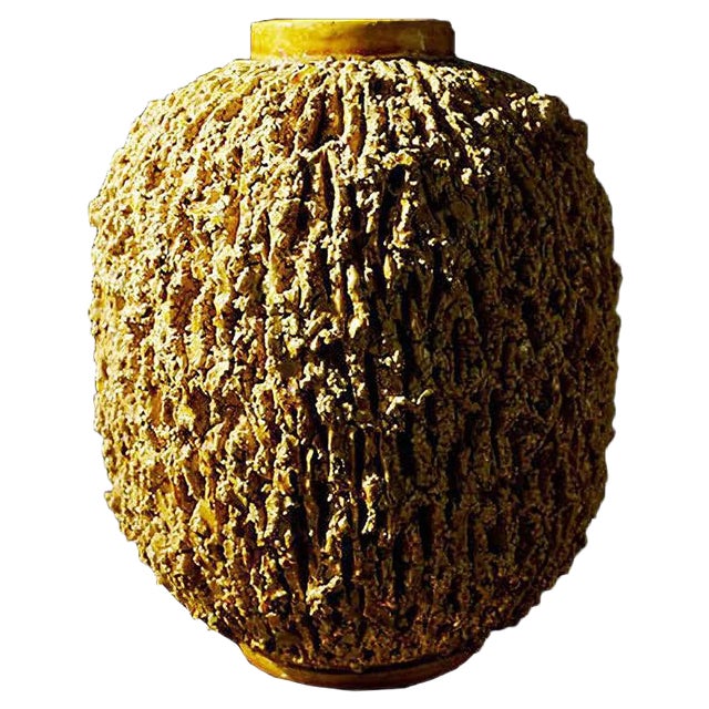 Chamotte Vase by Gunnar Nylund for Rörstrand For Sale