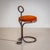Late 20th Century Sculptural Metal Stool, Probably Italy, Late 20th Century For Sale - Image 5 of 7