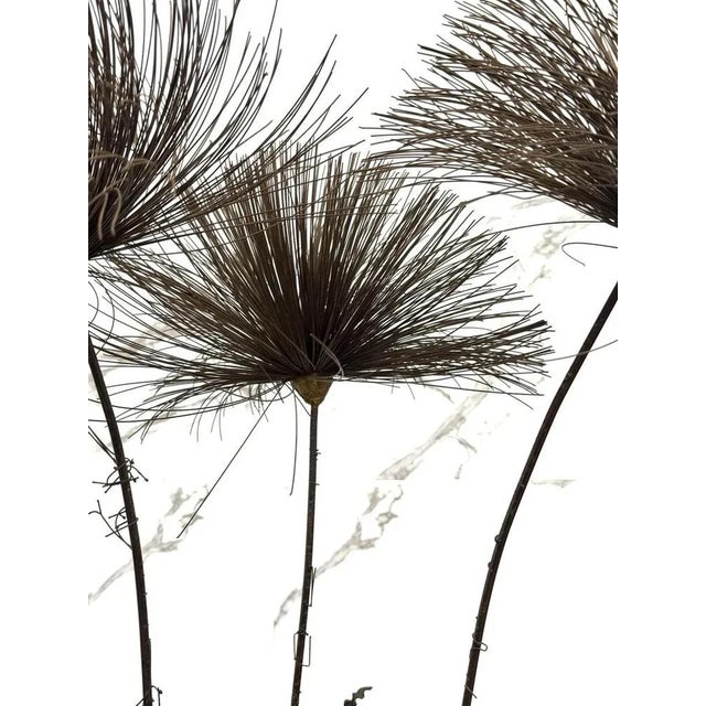 Metal Vintage Brutalist Sculpture in Metal, 1960 For Sale - Image 7 of 10