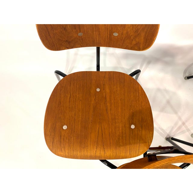 SE68 Chairs by Egon Eiermann for Wilde&Spieth, Set of 4 For Sale - Image 17 of 18
