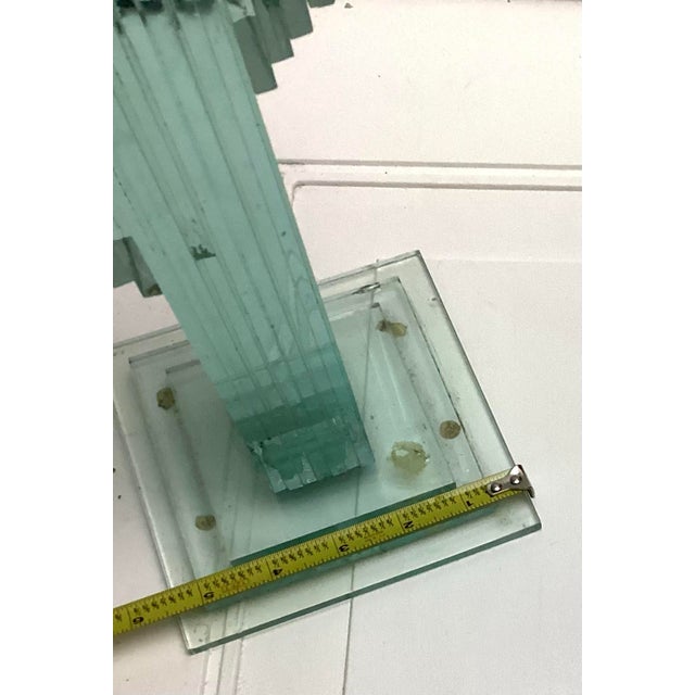 S. Workman Layered Glass Saguaro Sculpture For Sale In West Palm - Image 6 of 12