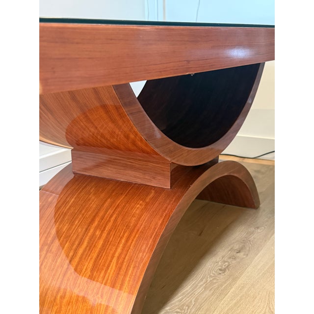 Pietro Costantini Late 20th Century Postmodern Dining Table Attr. P. Costantini (With Leaves) For Sale - Image 4 of 12