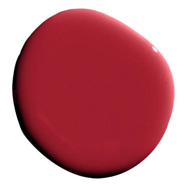 BACKDROP Adhesive Sample Swatch in Lipstick On The Mirror (Warm, Rich Red) For Sale - Image 4 of 4