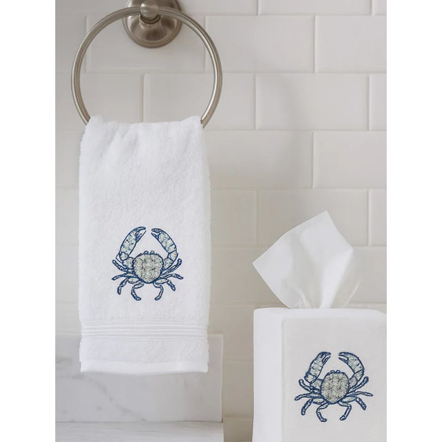Our 100% Cotton Terry Guest Towels are durable, soft to the skin and super absorbent. This terry guest towel is charming,...