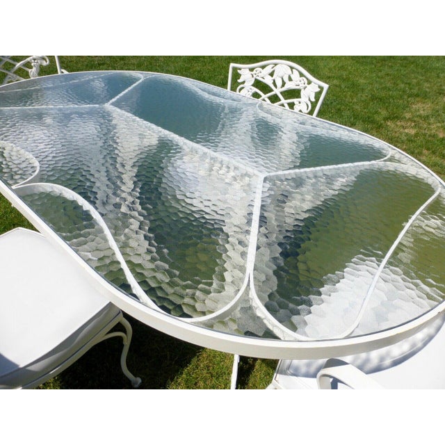 Vintage O W Lee Patio Furniture Set Table & Chairs 5 Pc Set Chairish