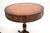 Regency Leather Top Drum Tables, 1950s, Set of 2 For Sale - Image 10 of 11