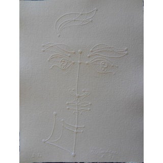 Jean Cocteau, Visage charmeur, Etching For Sale