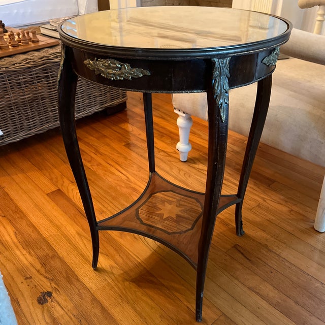 Late 19th Century Late 19th Century Louis XV Style Accent Table For Sale - Image 5 of 10