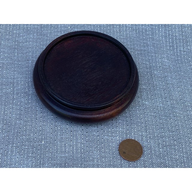 Vintage Wooden Vase Jar Jug Stand For Sale In New York - Image 6 of 12