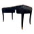 Late 20th Century Maitland-Smith Leather Desk W/ Abalone Shell Top For Sale