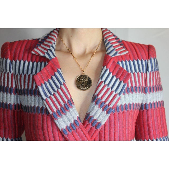 Metal Vintage Genuine American Usa Dollar Coin Rose Gold Vermeil Sterling Silver Horse For Sale - Image 7 of 8