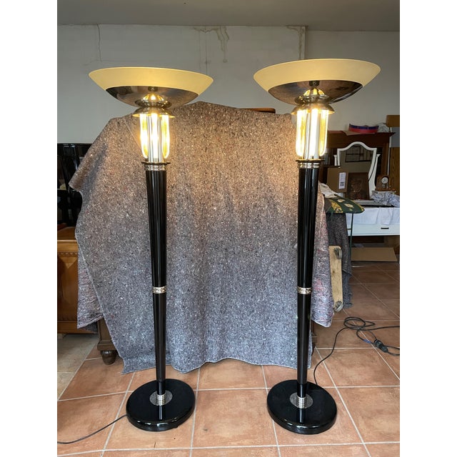 Art Deco Floor Lamps. France, 1920s, Set of 2 For Sale - Image 18 of 18