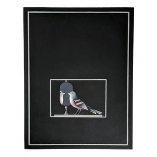 Mario Avati, La fascination du miroir, Mezzotint, 1986 For Sale