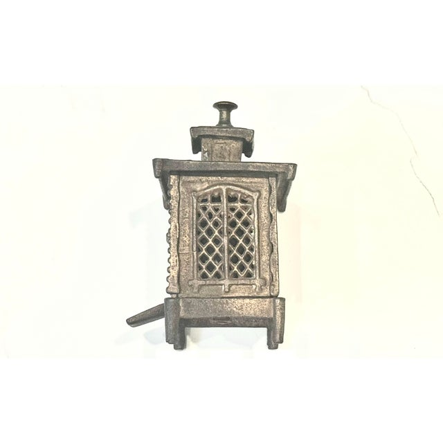 English Antique "English Pagoda" Cast Iron Still Bank, Circa Late 19th Century For Sale - Image 3 of 7