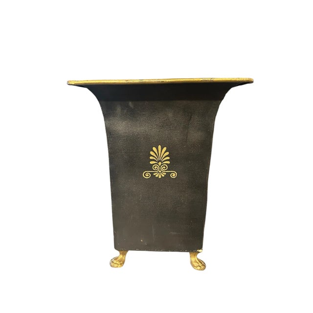 Mid 20th Century Vintage Painted Monkey Waste Bin For Sale - Image 5 of 12
