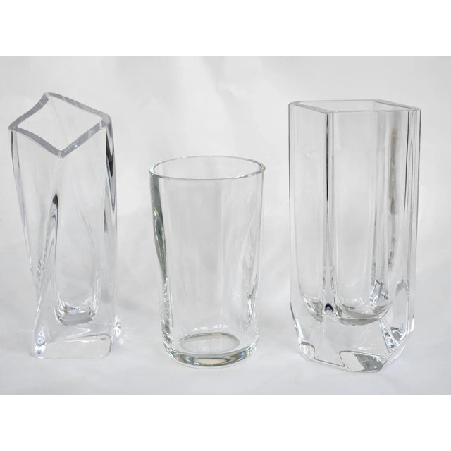 1960s Kosta Boda Signed & Numbered by the Artists Vases - Set of 3 For Sale - Image 13 of 13