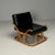 Isa Ponte San Pietro, Italian Mid-Century Modern, Armchair, Ottoman, Rattan For Sale - Image 4 of 12