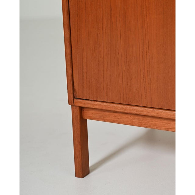 Wood Scandinavian Teak Wardrobe, 1960s For Sale - Image 7 of 10