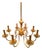 1950s Eight Lights Chandelier by Oscar Torlasco Design for Lumi Milano, 1950s For Sale - Image 5 of 10