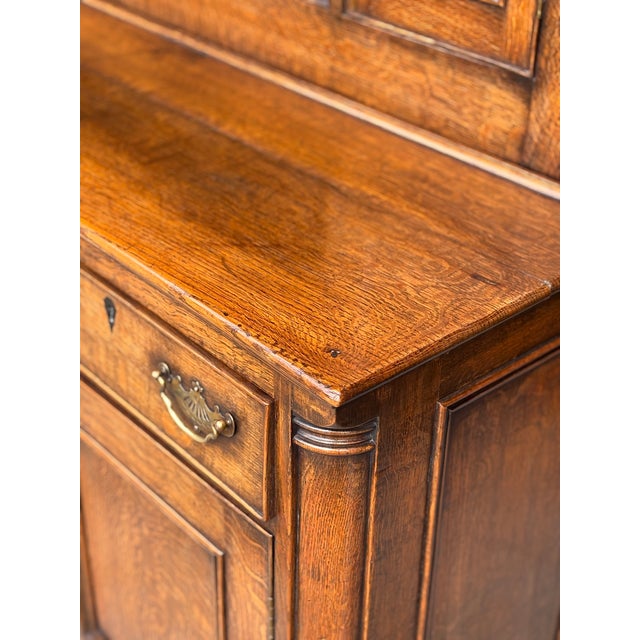 19th Century 19th Century Georgian Oak Dresser, 1820 For Sale - Image 5 of 14