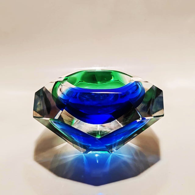 1960s Vintage Ashtray in Murano Glass by Flavio Poli for Seguso, 1960s For Sale - Image 5 of 10