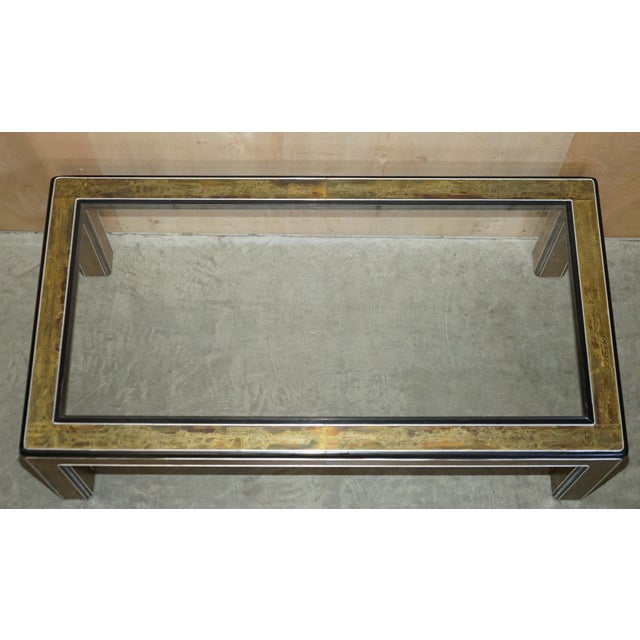 Mid-Century Modern Acid Etched Coffee Table by Bernhard Rohne For Sale - Image 9 of 18