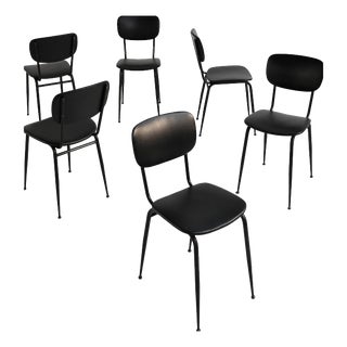 Vintage Chairs by Olivetti, 1970s, Set of 6 For Sale