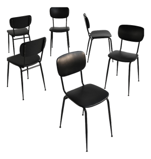 Vintage Chairs by Olivetti, 1970s, Set of 6