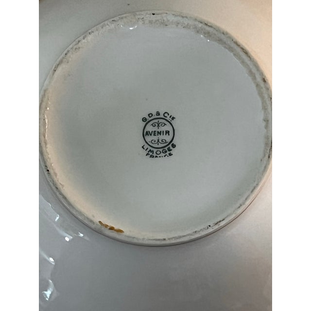 Mid 20th Century Limoges France G.D.&Cie Avenir Gold Gilt Lidded Sugar For Sale - Image 10 of 11