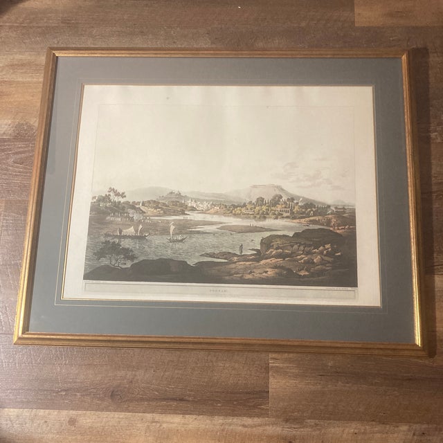 1809 Antique Henry Salt "Poonah" Aquatint With Gallery Provenance For Sale - Image 12 of 12