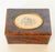 Mid 20th Century Mid Century Austrian Burlwood Box With Embroidered Insert For Sale - Image 5 of 13