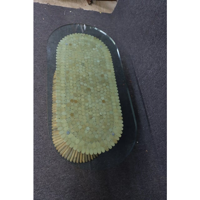 McGuire Mid Century Stacked Bamboo Coffee Table For Sale In Philadelphia - Image 6 of 7