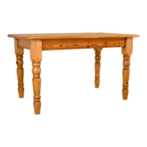 19th Century English Pine Farm Table