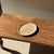Small Oval Trinket Dish or Tray in Plain Beige Petrified Wood For Sale - Image 14 of 18