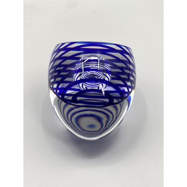 Glass Art Object / Paperweight from Studio Åhus, Sweden, 1991 For Sale - Image 17 of 18