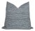 Saqqara Woven Pillow Cover in Blue, 22x22 Pillow For Sale