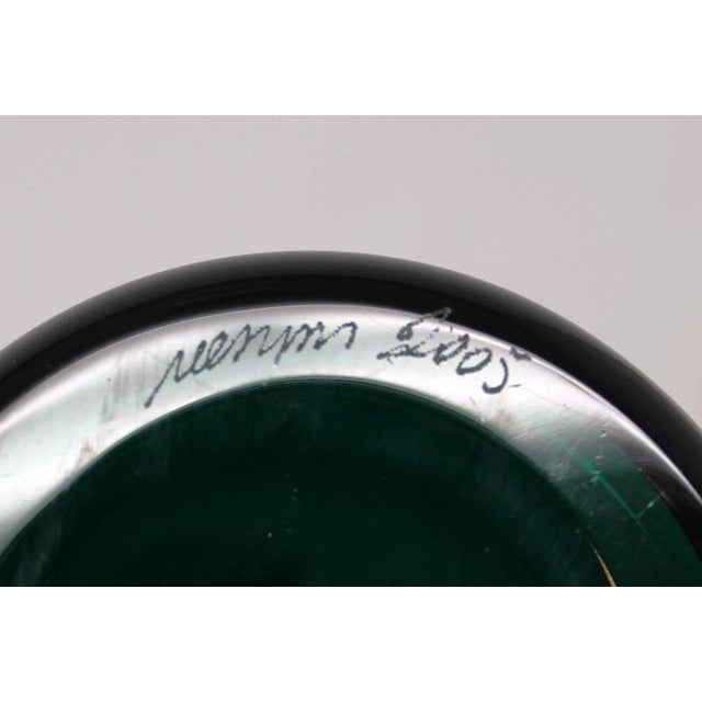 Contemporary Gio Ponti - Gio Ponti Bottle by Venini For Sale - Image 3 of 7