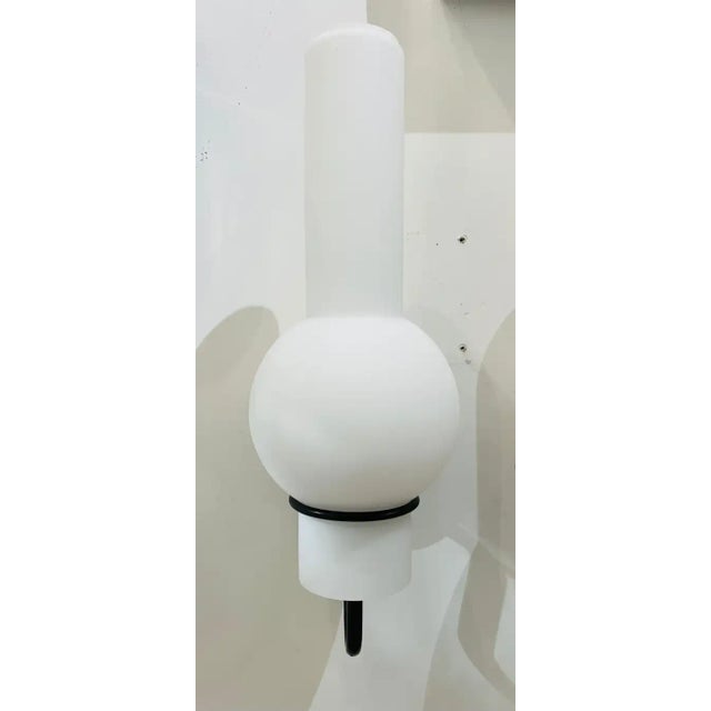 Glass Dutch Raak 1960s Large Wall Lights Mid Century - A Pair For Sale - Image 7 of 10