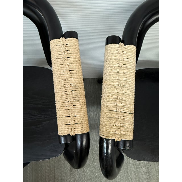 Black Tatsuo Kuroda for Normann Copenhagen Knot Dining Chairs, Set of Six For Sale - Image 8 of 12