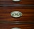 Mid Century Federal Style Mahogany Serpentine Triple Dresser by Dixie For Sale - Image 9 of 12