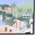 Contemporary Large Modernist Painting on Canvas of a Beach House For Sale - Image 3 of 8