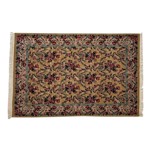 Persian Floral Design Rug , 6' X 9'5"
