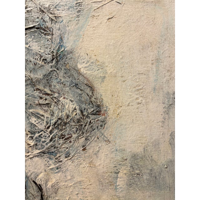 Vintage Mid-Century Modern Abstract Oil Painting For Sale In New York - Image 6 of 16