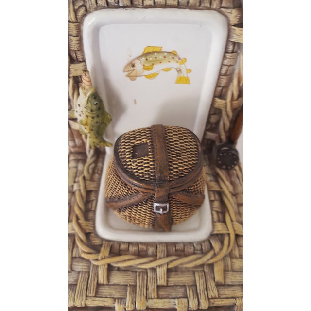 Cabin Seymour Mann Fisherman Bookends - A Pair For Sale - Image 3 of 10