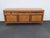 Basic Wiz Mid Century Modern Burlwood Long Low Dresser 6576 For Sale - Image 10 of 17
