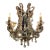 Vintage Italian Beaded Chandelier For Sale
