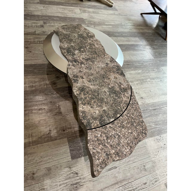 Vintage Gurami Designs Original Sculptural Mixed-Media Coffee Table - A Functional Art Masterpiece For Sale - Image 6 of 10
