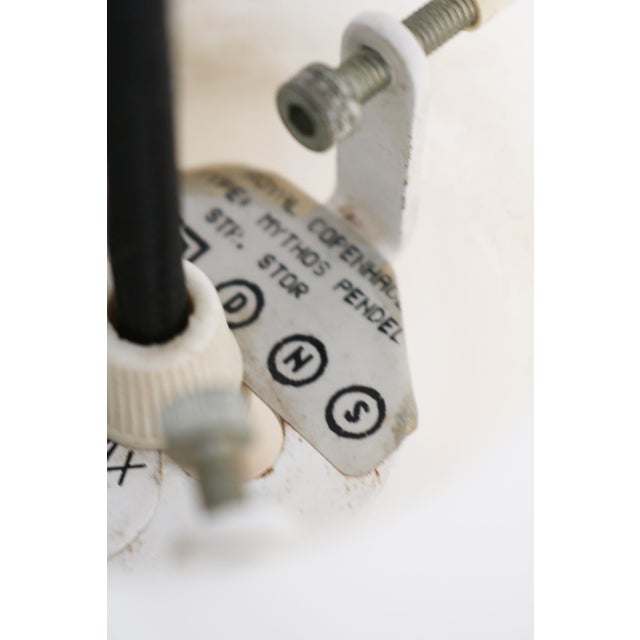 Glass Large Vintage Mythos Pendant Lamp by Michael Bang for Holmegaard, 1980s For Sale - Image 7 of 9