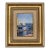 Vintage French Oil Painting on Canvas — Impressionist Style Harbor Scene With Sailboats, 20th Century For Sale
