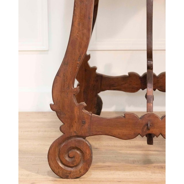 Wood 18th-Century Italian Fratino Table For Sale - Image 7 of 7